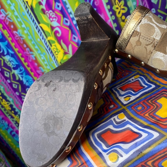 Y2K COACH CLOGS - Picture 4 of 4